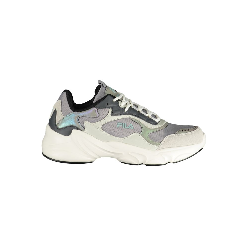 Fila Gray Polyester Sneaker